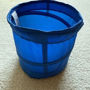 Blue ikea mini storage basket